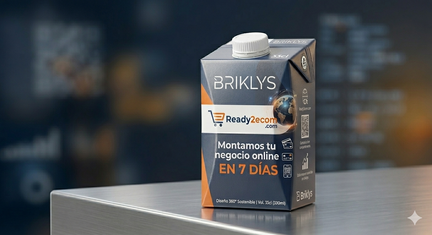 Brik Briklys personalizado para Ready2ecom